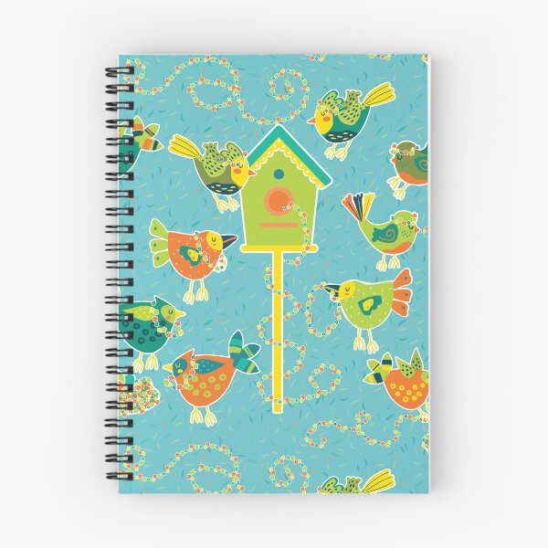 Item preview, Birdie Nursery Decorating | Cute Birds |Bright | Fun Pattern designed and sold by Annette Chabidon Studio.