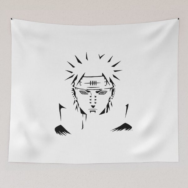 Item preview, Pain Akatsuki Manga Portrait designed and sold by Snowdog-Art.
