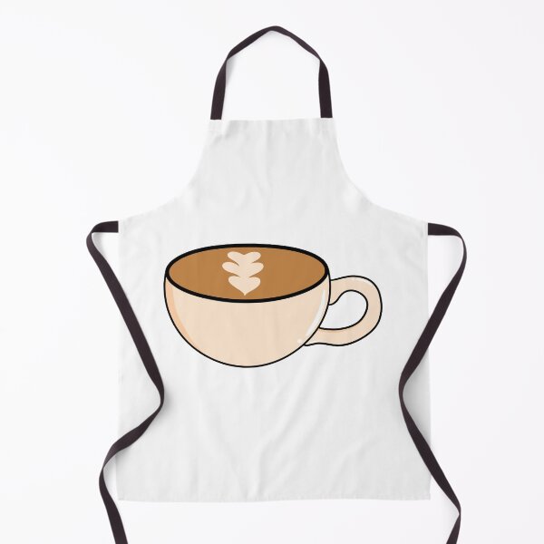 Item preview, Latte Coffee Cup Sticker — Cozy Café Drink Aesthetic designed and sold by Papiertriangle.