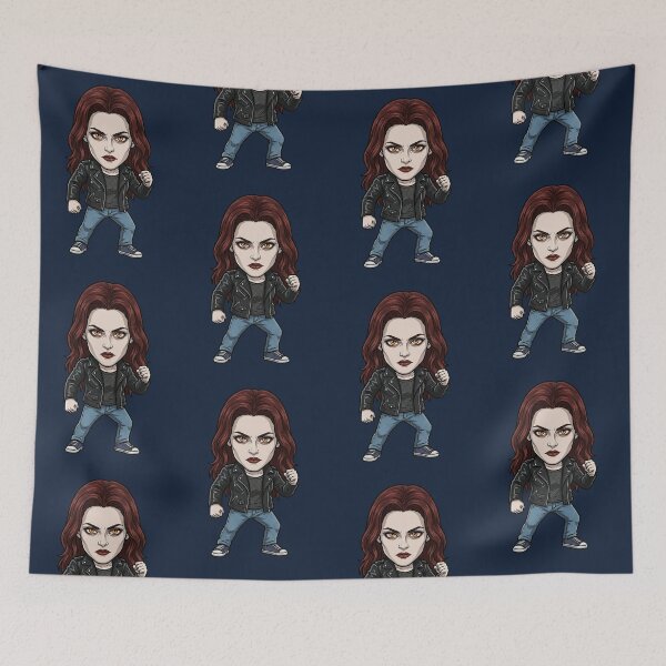 Item preview, Forks Newborn Vampire Cutie (Bella) designed and sold by CleverCulture.