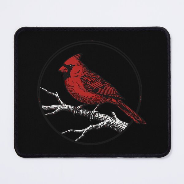 Item preview, Northern Cardinal Bird - Vintage Engraved Nature Art designed and sold by Mdozet.
