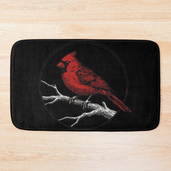 Item preview, Northern Cardinal Bird - Vintage Engraved Nature Art designed and sold by Mdozet.