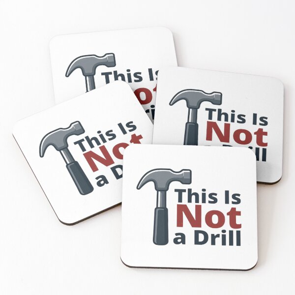 Item preview, Hammer – This Is Not a Drill designed and sold by Art for Every Person.