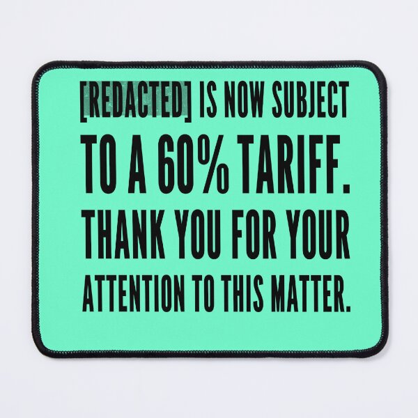 Item preview, Thank You For Your Attention To This Matter - Redacted designed and sold by Teale-Studio.