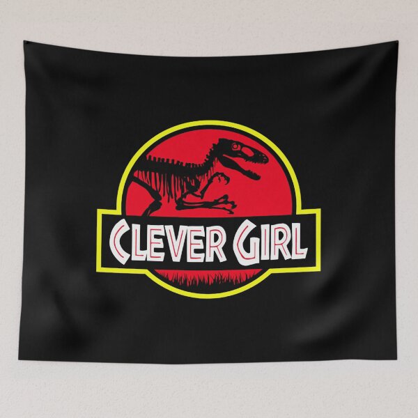 Item preview, Clever Girl (logo) T-Shirt designed and sold by TylerGrimes1.