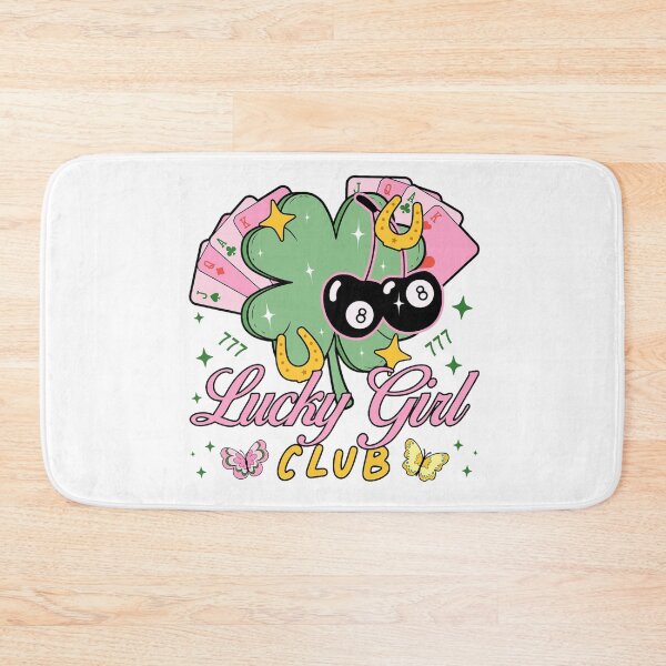 Item preview, lucky girl club - coquette aesthetic design designed and sold by JinxyArtistry.