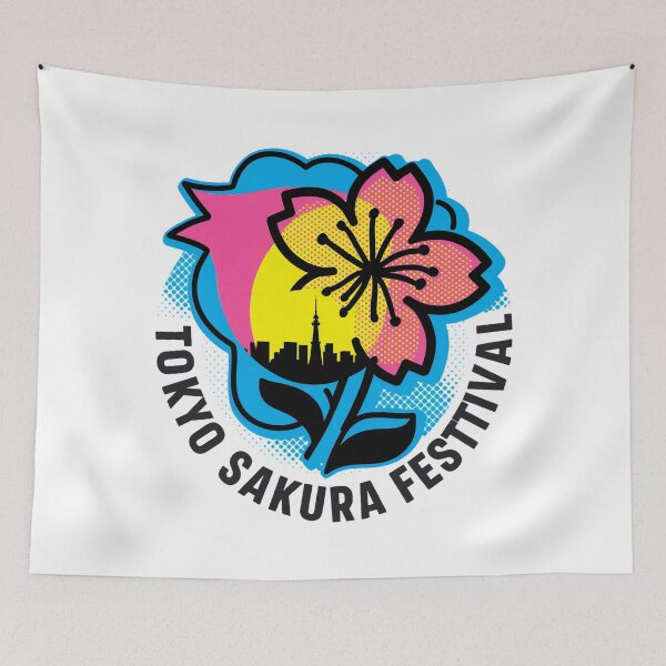 Item preview, Tokyo Hanami Badge designed and sold by SignumShop.