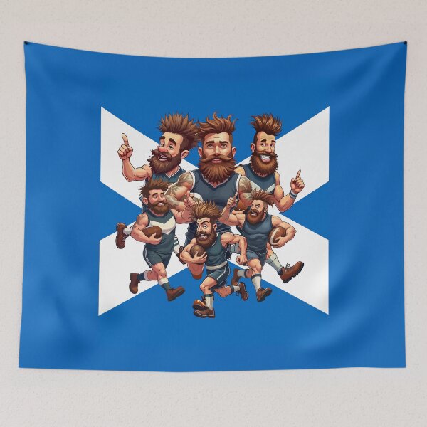 Item preview, Camaraderie Of A Raucous Rugby Squad designed and sold by taiche.
