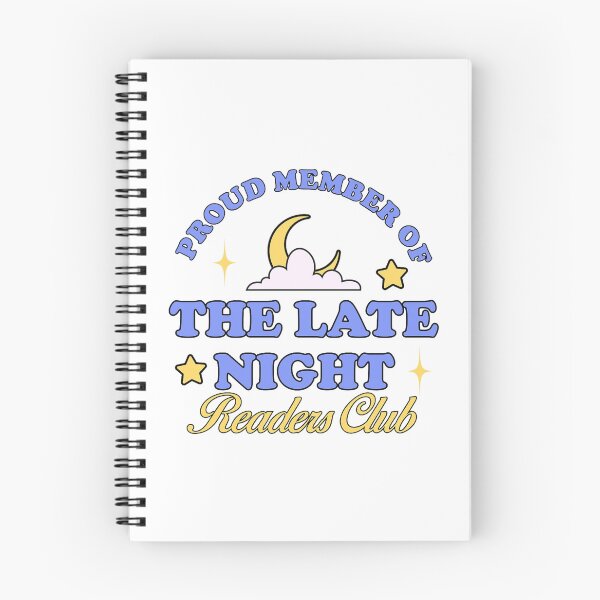 Item preview, late night readers club - book lover aesthetic design designed and sold by JinxyArtistry.