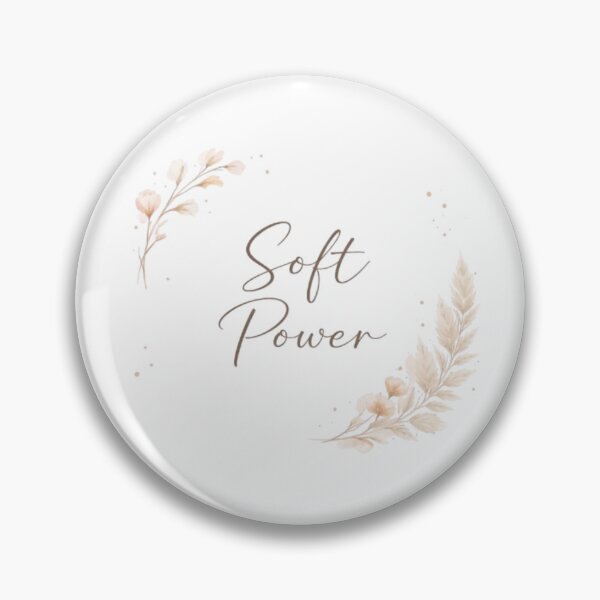 Item preview, Soft Power Minimal Aesthetic Typography Design designed and sold by Sanika arts .