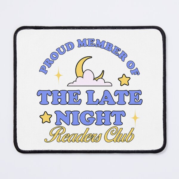 Item preview, late night readers club - book lover aesthetic design designed and sold by JinxyArtistry.