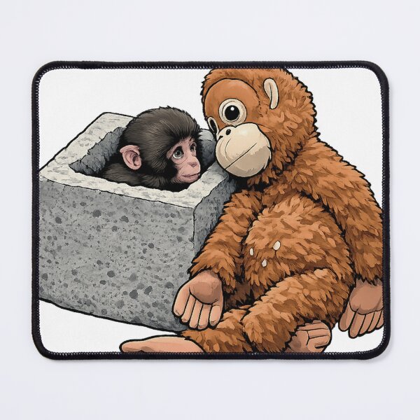 Item preview, Little monkey with his doll designed and sold by Victorious-V.