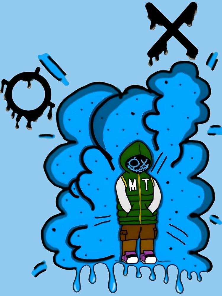Thumbnail 3 of 3, Scarf, Masked Target Chibi designed and sold by MaskedTarget.