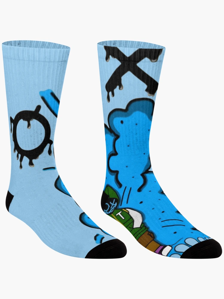 Thumbnail 3 of 5, Socks, Masked Target Chibi designed and sold by MaskedTarget.