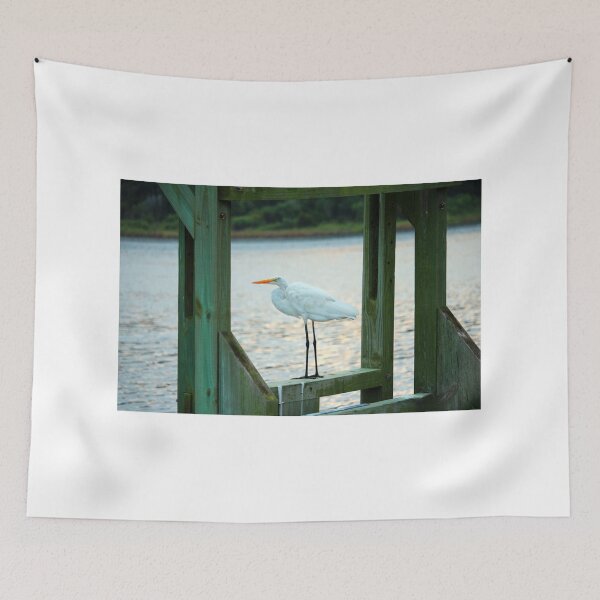 Item preview, Egret Keeping Watch designed and sold by Cynthia48.