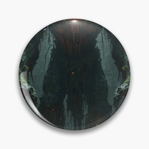Item preview, Ancient Stone Golem Awakening Dark Temple Fantasy Art designed and sold by Kynura.