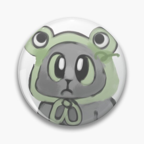 Item preview, kibby with a froggyhat designed and sold by Murf_.