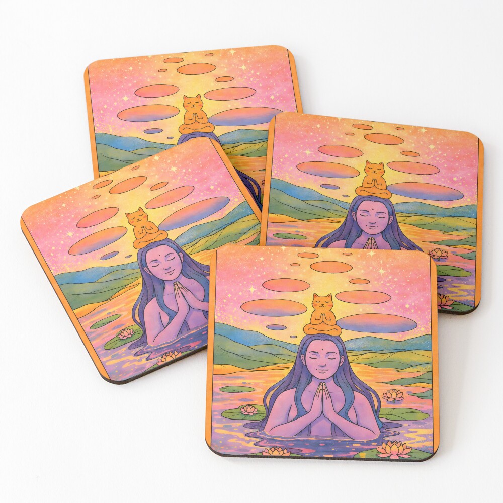 Item preview, Coasters (Set of 4) designed and sold by Toddlostproject.
