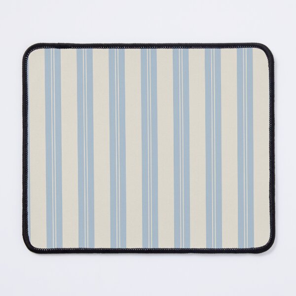 Item preview, Natural Stripe Studio Vertical Stripes Cool Calm Bone Mist Blue designed and sold by Kreativa1.