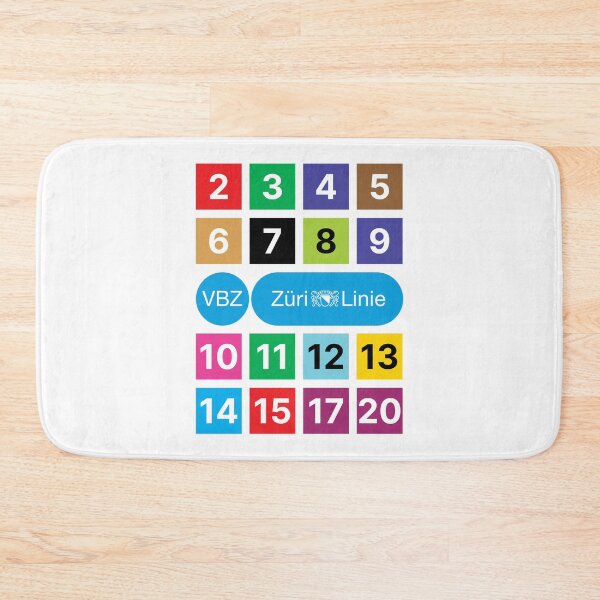 Item preview, Tram Lines in Zurich designed and sold by PuzzlingStuff.