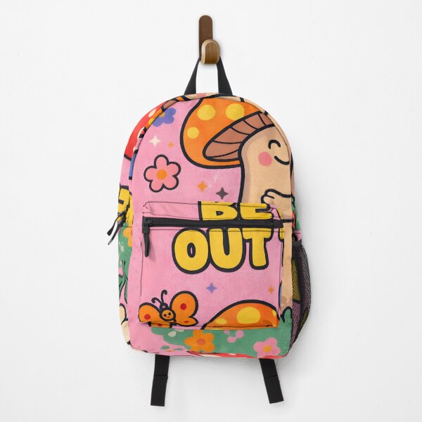 Item preview, Be Nice Out There – Cute Mushroom Friends designed and sold by Matinez Pink.