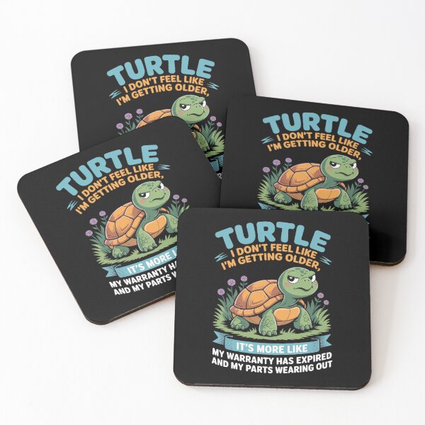 Item preview, Turtle I Don't Feel Like I'm Getting Older It's More like 1 designed and sold by angolinnArt.