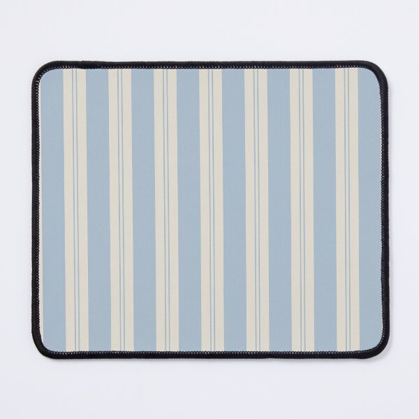 Item preview, Natural Stripe Studio Vertical Stripes Cool Calm Mist Blue Bone designed and sold by Kreativa1.