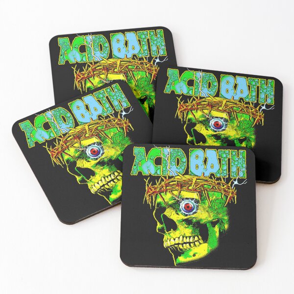 Item preview, Acid Bath Tour Psych Skull designed and sold by Stiodesign.