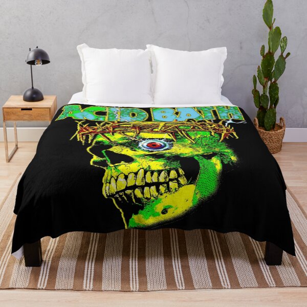 Item preview, Acid Bath Tour Psych Skull designed and sold by Stiodesign.