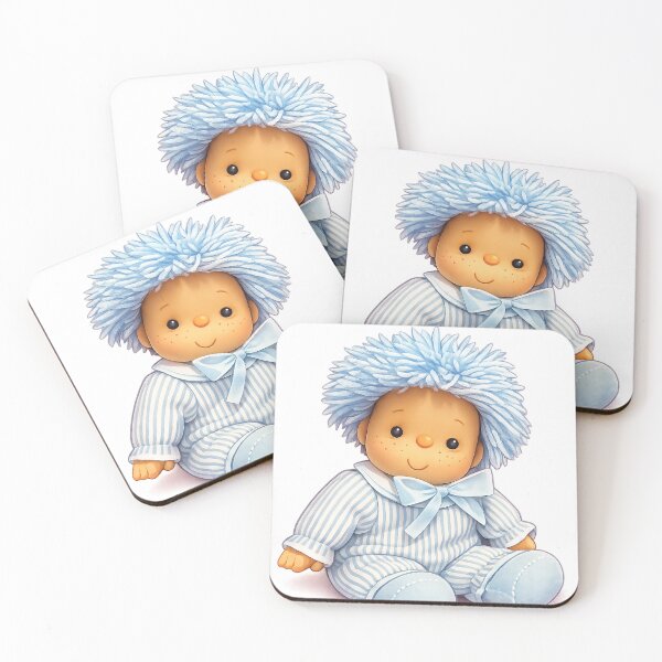 Item preview, Light blue ice doll, vintage toy fan art designed and sold by LLSwiss.