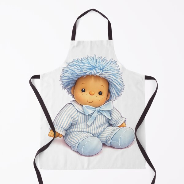 Item preview, Light blue ice doll, vintage toy fan art designed and sold by LLSwiss.