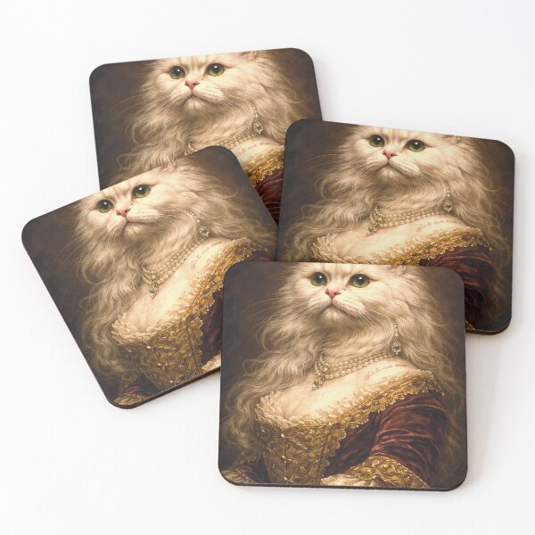 Item preview, Lady Petronella Royal Persian Cat Portrait designed and sold by Raddoodles.