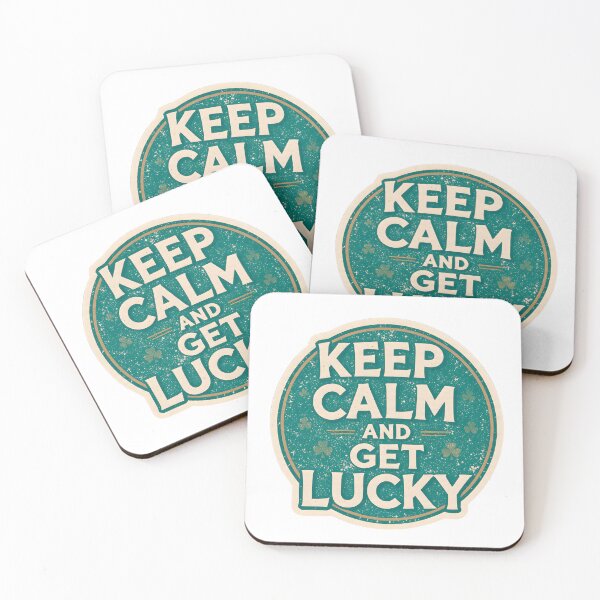 Item preview, Keep Calm and Get Lucky Design designed and sold by Koalangel.