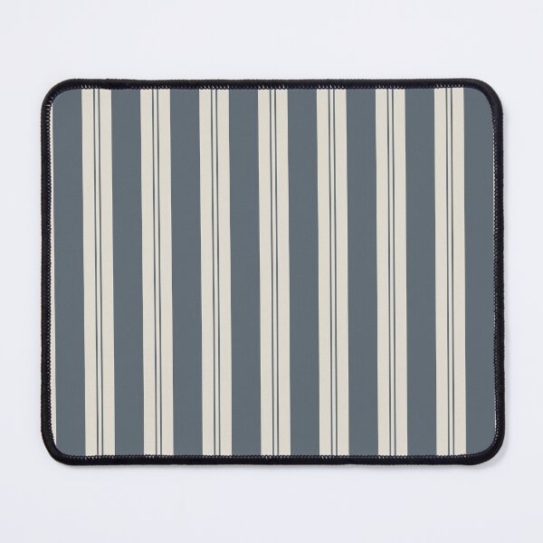 Item preview, Natural Stripe Studio Vertical Stripes Cool Calm Slate Bone designed and sold by Kreativa1.