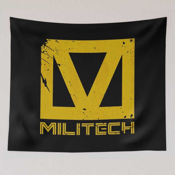 Item preview, Cyberpunk Militech Logo - Worn T-Shirt designed and sold by PrinceVeum.