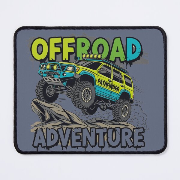 Item preview, Offroad Aesthetic : Neon Mud & Mountain Vibes designed and sold by ZORRO SL .