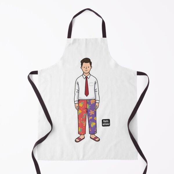 Item preview, Pants Optional Funny WFH Sticker - Business Professional vs Pajama Pants Humor designed and sold by ZYNORAworld.