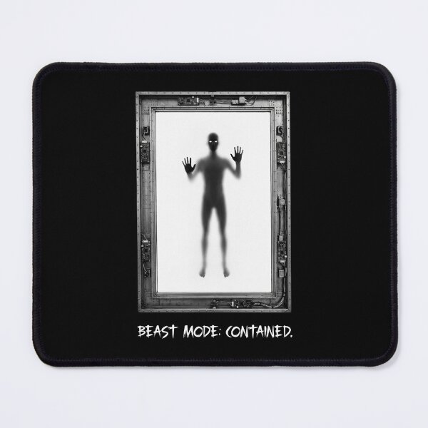 Item preview, Contained Beast – Dark Industrial Horror Artwork designed and sold by Ovitees.