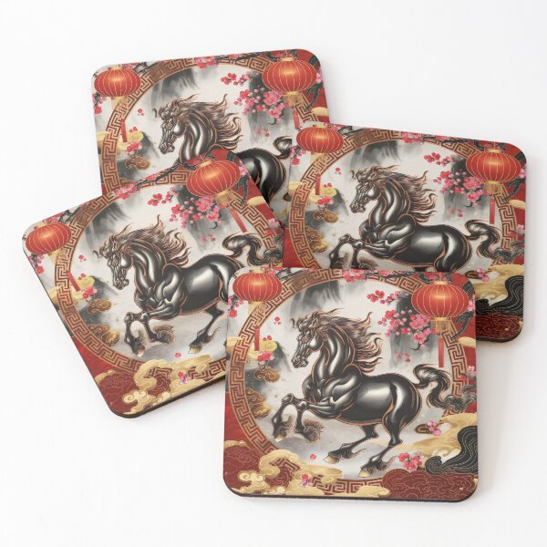 Item preview, Chinese New Year. Year of the Horse. designed and sold by MyHappyArtShop.