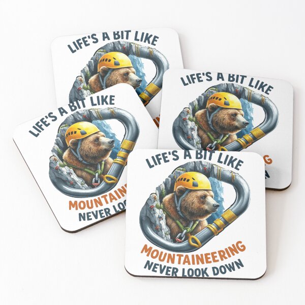 Item preview, Lifes A Bit Like Mountaineering Never Look Down designed and sold by ryanapples2.