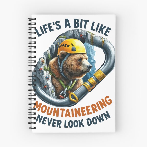 Item preview, Lifes A Bit Like Mountaineering Never Look Down designed and sold by ryanapples2.
