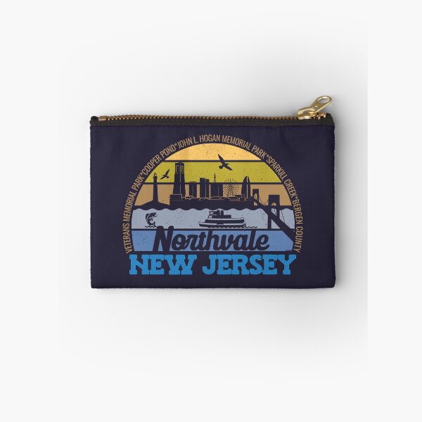 Item preview, Northvale New Jersey Sunset Retro Vintage Local Pride Logo designed and sold by CRHPOD20.