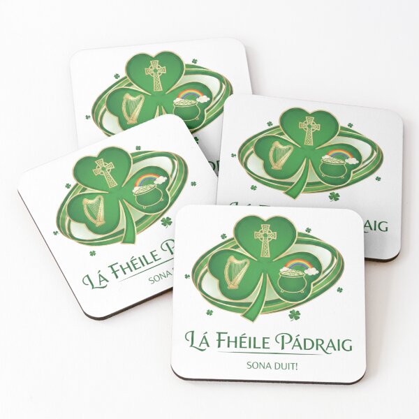 Artikelvorschau, Keltische Kleeblatt- und St.-Patrick-Symbole entworfen und verkauft von Tomasso76.