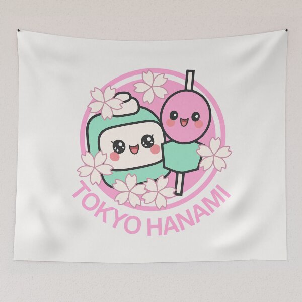 Item preview, Kawaii Hanami Festival Badge designed and sold by SignumShop.
