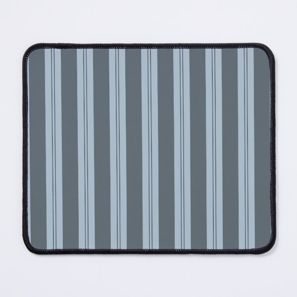 Item preview, Natural Stripe Studio Vertical Stripes Cool Calm Slate Mist Blue designed and sold by Kreativa1.