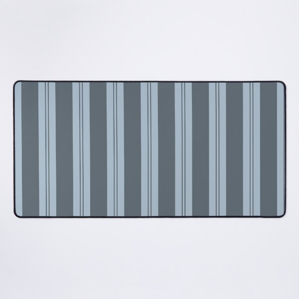 Item preview, Natural Stripe Studio Vertical Stripes Cool Calm Slate Mist Blue designed and sold by Kreativa1.