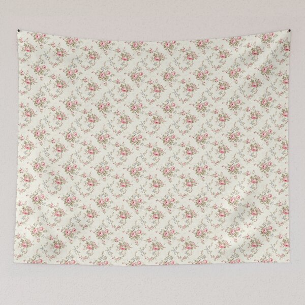 Item preview, Pink French Floral Shabby Chic Coquette Pattern  designed and sold by LouieVanille.