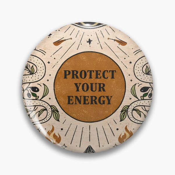 Item preview, Protect Your Energy Mystic Art designed and sold by Matinez Pink.