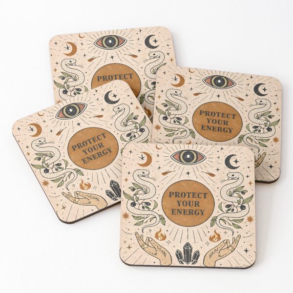 Item preview, Protect Your Energy Mystic Art designed and sold by Matinez Pink.