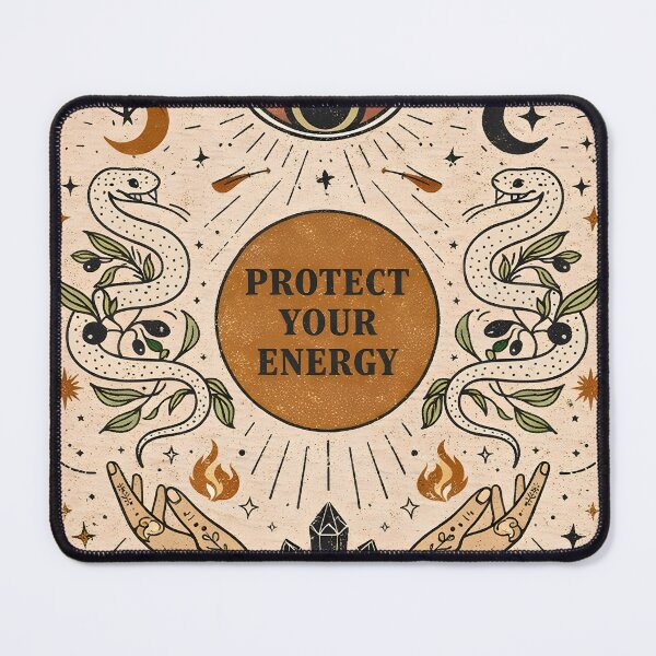 Item preview, Protect Your Energy Mystic Art designed and sold by Matinez Pink.